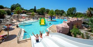 Pool with Slides Camping Frejus