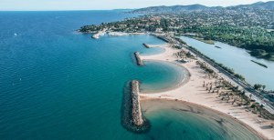 frejus plage var sud de la france